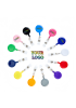 Multifunctional PP ID Badge Holder with Retractable