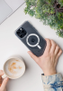 ​​Magnetic Transparent PC+ABS Phone Case