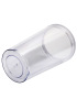  Double Wall Plastic Clear Reusable Cups 