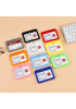 Multifunctional PP ID Badge Holder with Retractable