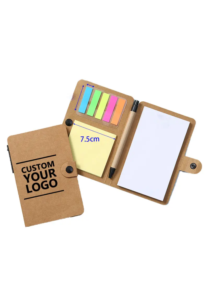 Custom Eco-Friendly Sticky Note Set