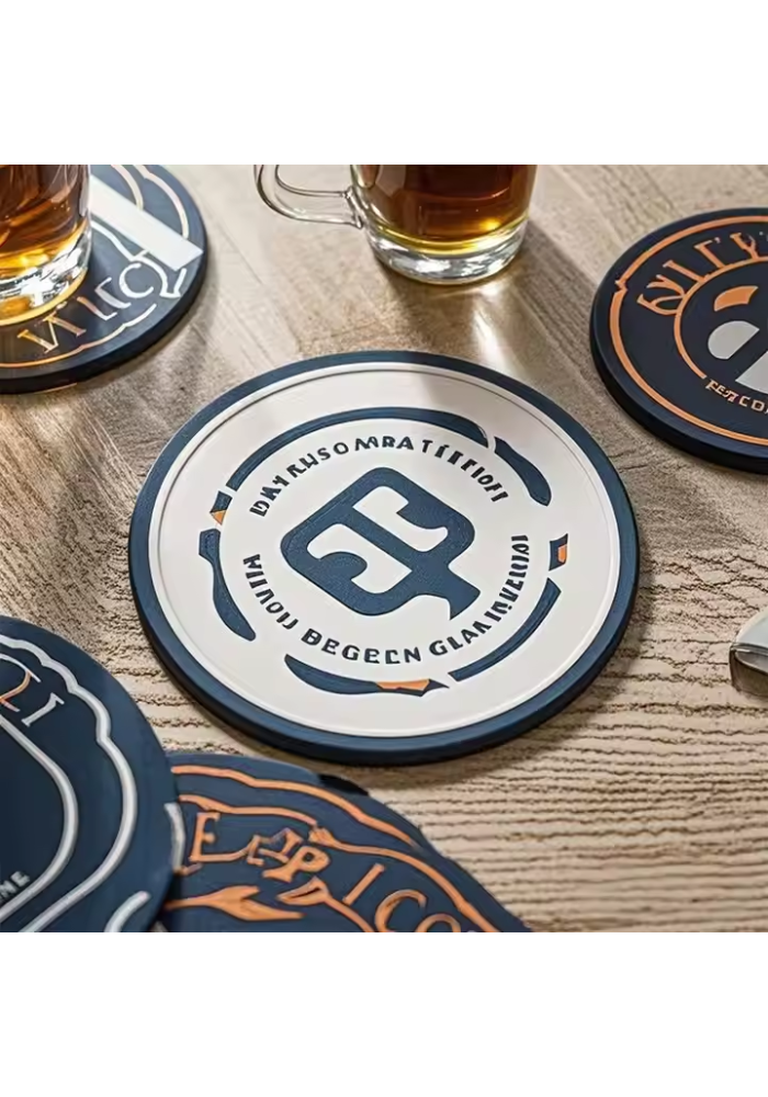  Soft Rubber Coaster