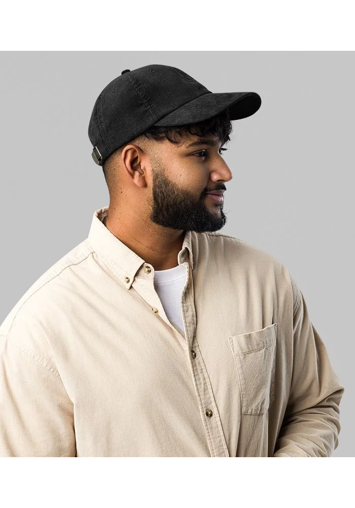 Corduroy Sun Visor Cap – Breathable, Adjustable, and Stylish