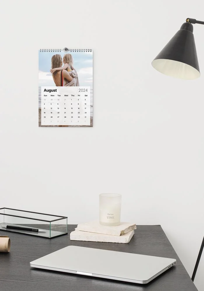 A4 Vertical Wall Calendar with Custom Printing