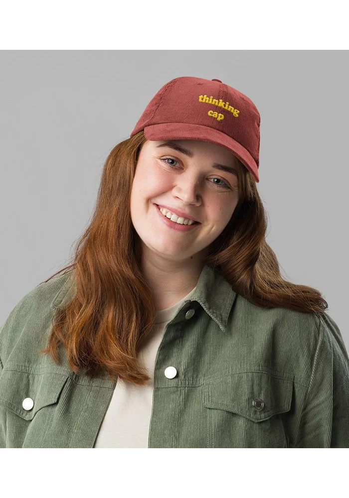 Corduroy Sun Visor Cap – Breathable, Adjustable, and Stylish