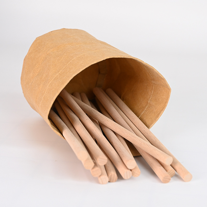 Washable Kraft Paper Storage Bag