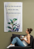 Custom Printed Polyester World Map Banner with Grommets