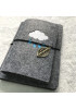 Customizable Felt A5 Notebook