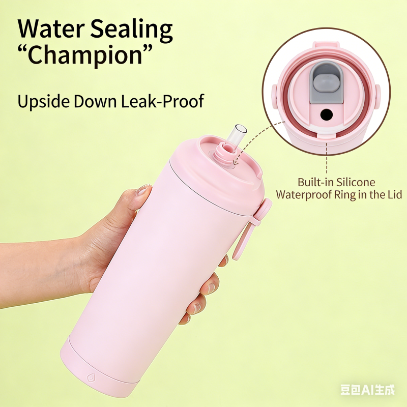 Portable Magnetic Handle Ceramic Coated Inner Liner Cup