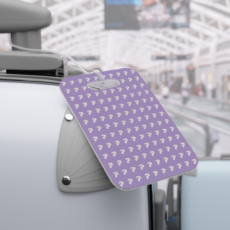 Acrylic Luggage Tag