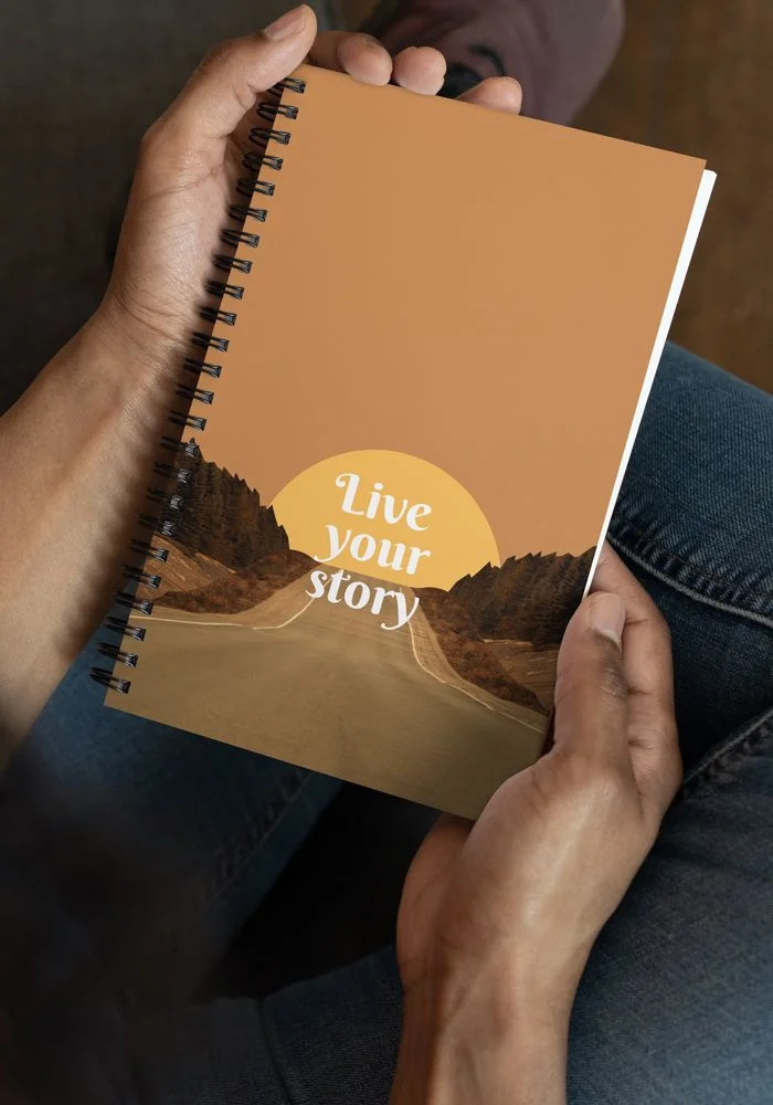 A5 Dot Grid Spiral Notebook – Metal Binding