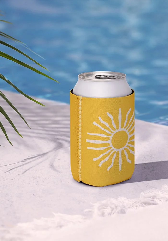Customizable Neoprene Can Cooler Sleeve with Logo