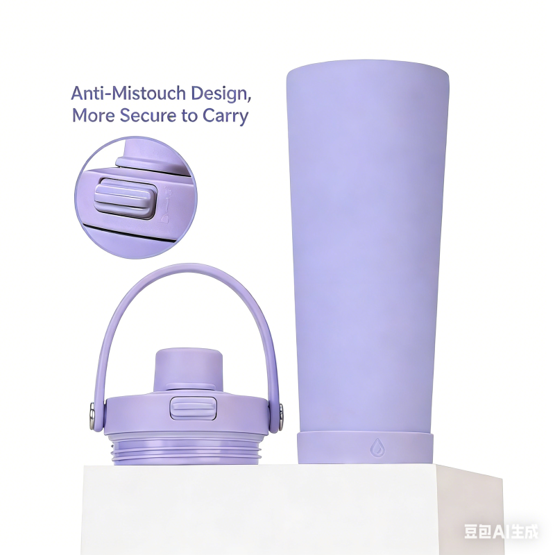 Bounce Lid Milk Tea Cup