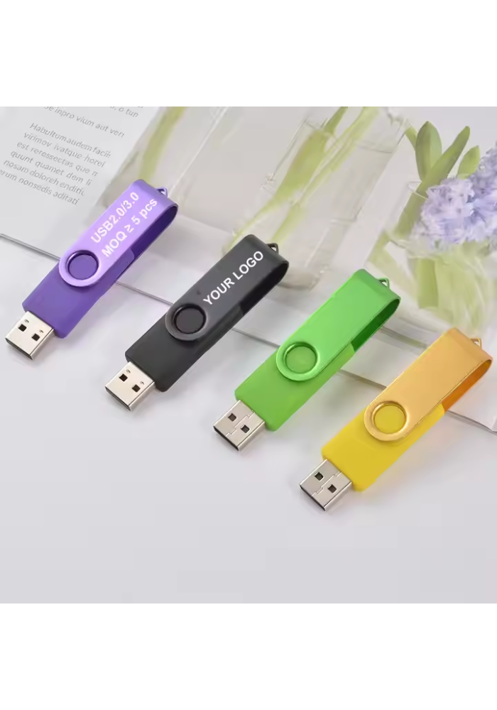 Customizable Swivel USB Flash Drive