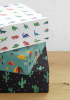  Eco-Friendly Printed Kraft Wrapping Paper Sheets