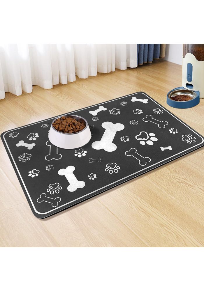 Pet Feeding Mat (Bone-Shaped / Rectangular)