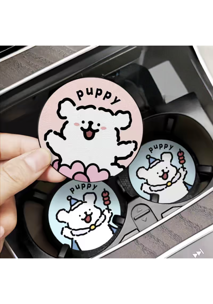  Soft Rubber Coaster