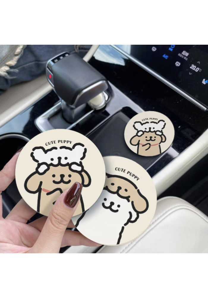  Soft Rubber Coaster