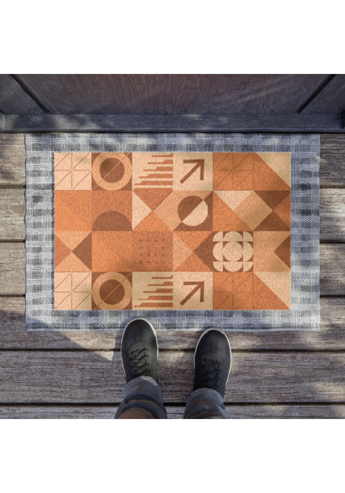 Custom Eco-Friendly Outdoor Coir Doormat