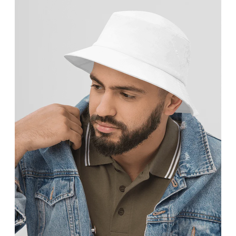 Premium Embroidered Cotton Bucket Hat 