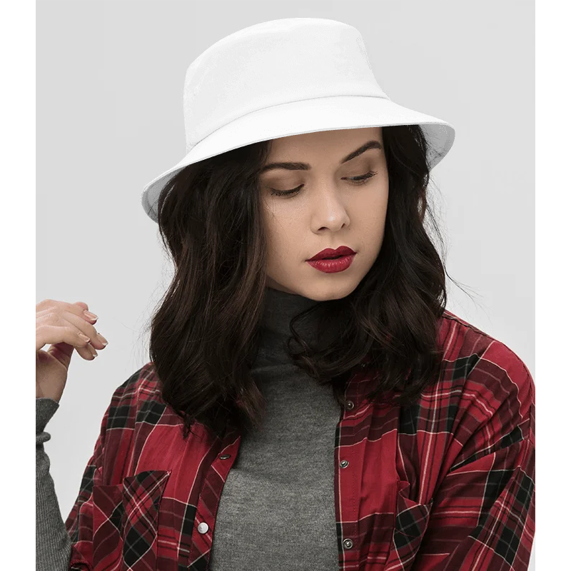 Premium Embroidered Cotton Bucket Hat 