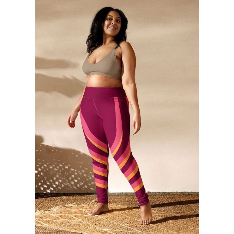 High-Stretch Full-Print Yoga Leggings