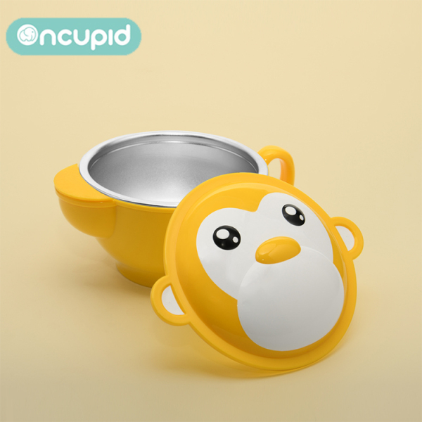 Pinkah High Quality Best Price Stainless Steel Bowl With Lid For Kids