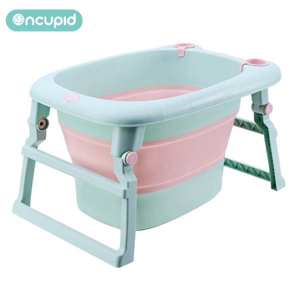 China manufacturer supply newest design folding bathtub foldable baby bath tub for new born babies
