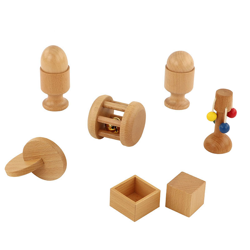 Wholesale Montessori materials infant and toddler set Educational wooden toy equipment montessori Suppliers Huile