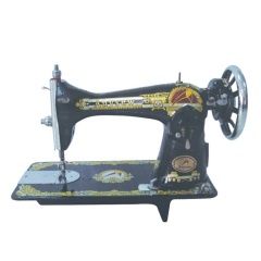 JA2-2 HOUSEHOLDING SEWING MACHINE WITH BELT OLD TYPE HOUSE HOLD LOCKSTITCH