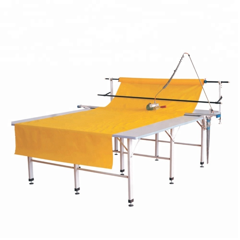 PADB-1 with ubtelligent counting device Manual Roll Cloth End Cutter With 2.4m tracker rail