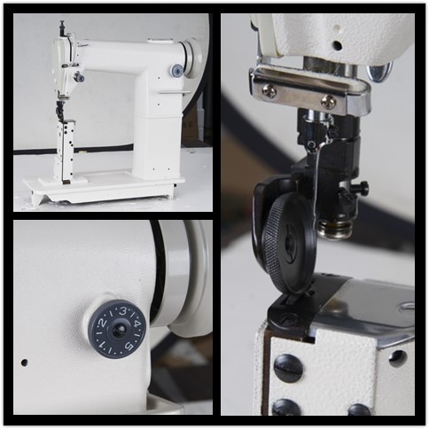 PA810 Round Body Post Bed Sewing Machine For Shoes Sewing Machine