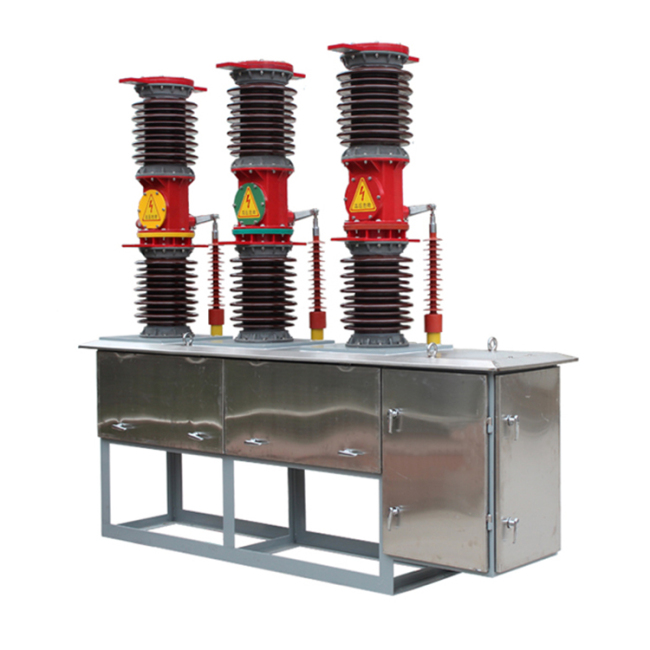 China High Voltage Remote Control AC Outdoor Vacuum Circuit Breaker