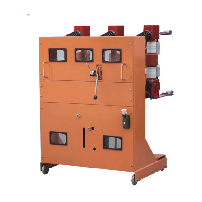 China AC High Voltage Handcart Type Indoor Vacuum 3 Phase Circuit Breaker