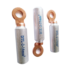 DTL-2 Type 16 mm2 Copper Aluminum Electrical Crimp Type Flat Terminal Cable Lug