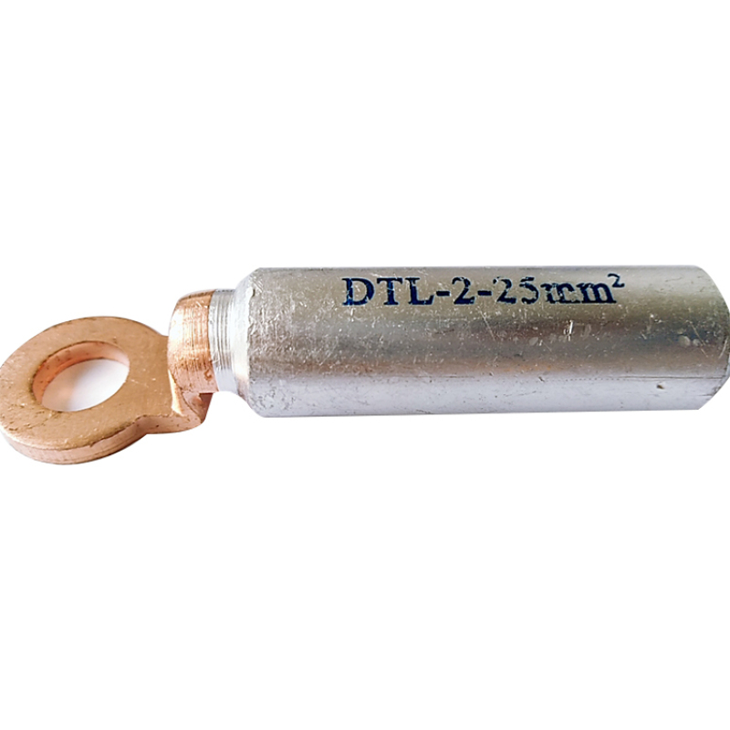 DTL-2 Type 25 mm2 aluminum electrical cable bootless terminal lugs ring type