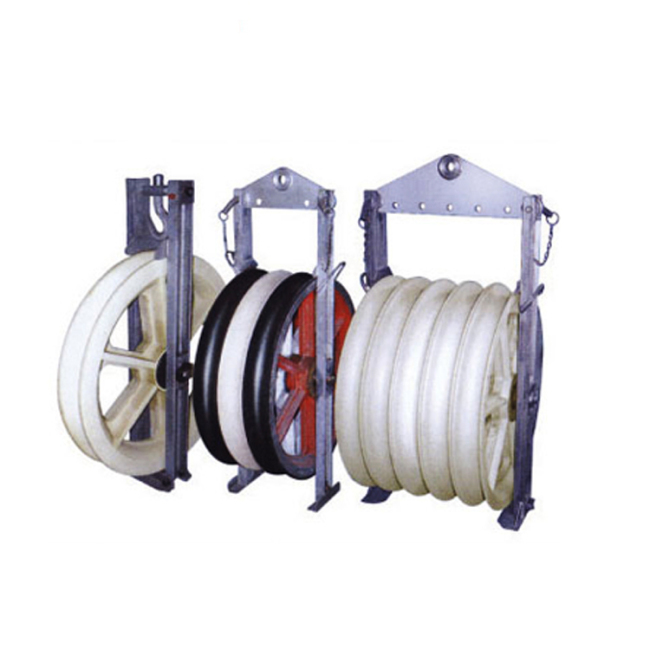 High Strength Transmission Line Stringing Equipment Tools Pully