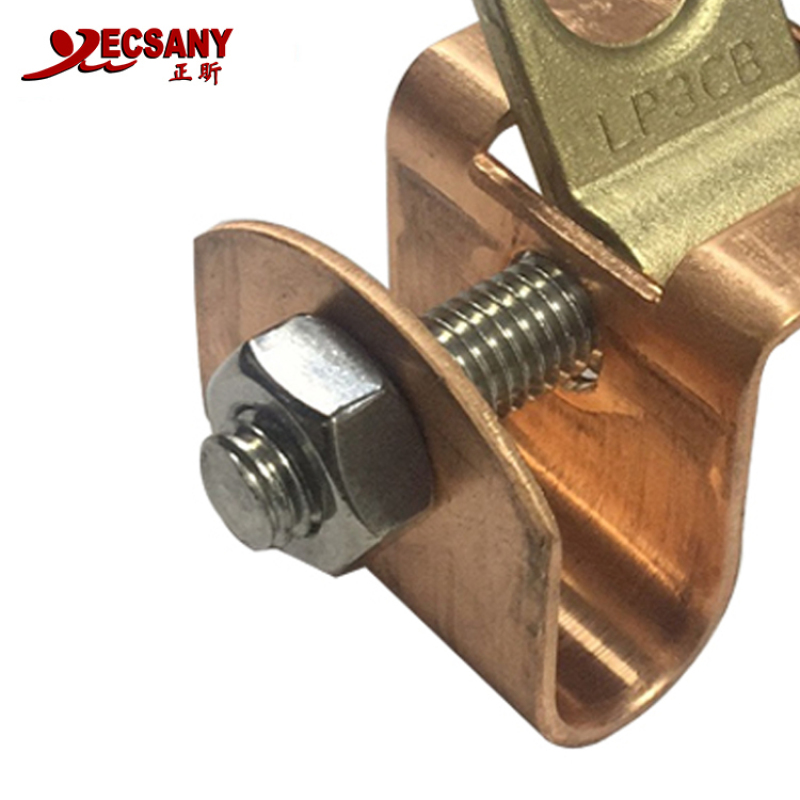 Hardware Accessories Copper Support Bracket For Trolley Line