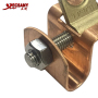 Hardware Accessories Copper Support Bracket For Trolley Line