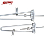 Galvanized Steel Adjustable Stay Rod M24 M20 M16 M12