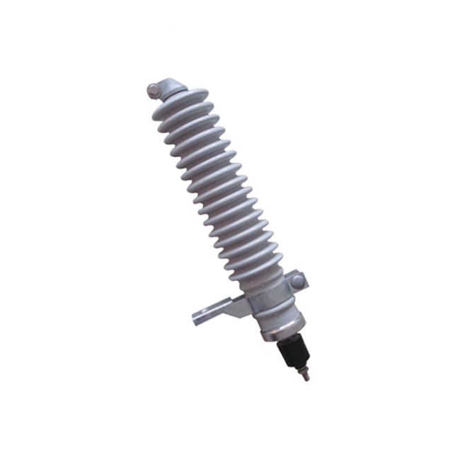 Hot selling 12kv Ceramic Metal Oxide Gapless Lightning Arrester