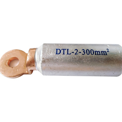 DTL-2 Type 300 mm2 copper aluminum electrical bootless flat terminal cable lug