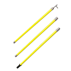 High voltage telescopic insulating operating rod hook tool electric hot stick