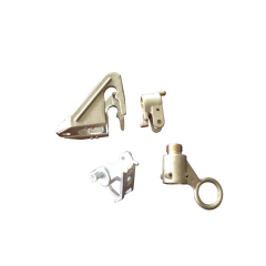 CNC Brass Milling Machined Brass Hinge Swivel Pins Components For Cutout