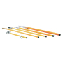 High voltage telescopic insulating operating rod hook tool electric hot stick