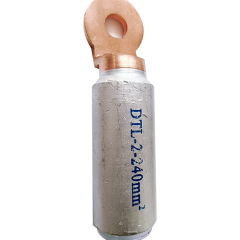 DTL-2 Type 240 mm2 Aluminum Electrical Crimp Type Round Copper Terminals Lugs