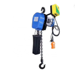 Manufacturer DHS new type 3 ton 6m electric chain hoist with electric trolley