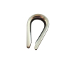 Portable Adjustable Carbon Steel Wire Rope Metal Thimble For Stay Rod