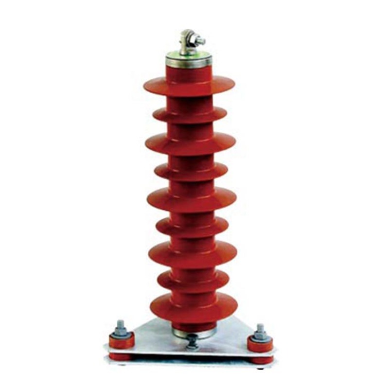 36KV 10KA Station Polymer Housing Metal oxide Surge Arrester Lightning arrester