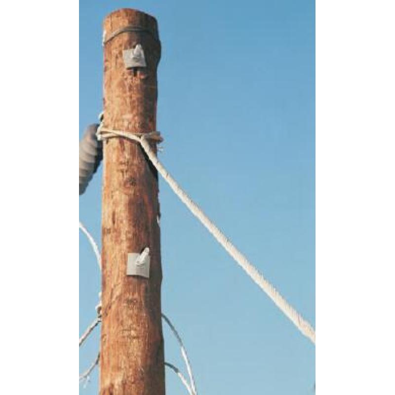 High Quality Galvanised Steel Proformed Pole Top Make off Grip Wire Dead End